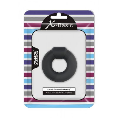 X Basic Ultra Soft Platinum Cure Silicone Snug Fit Cockring
