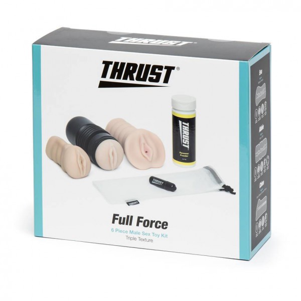 THRUST Full Force Realistic Vagina Kit (6 Piece)