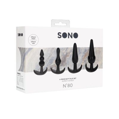 Shots Sono No 8 Butt Plug Set of 4