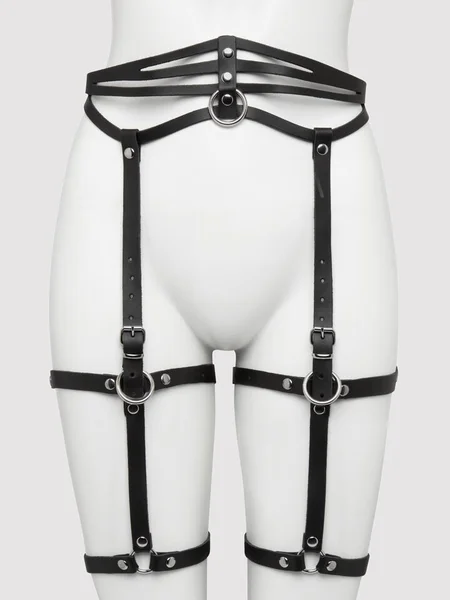 DOMINIX Deluxe Leather Leg Harness — image 13 of 13
