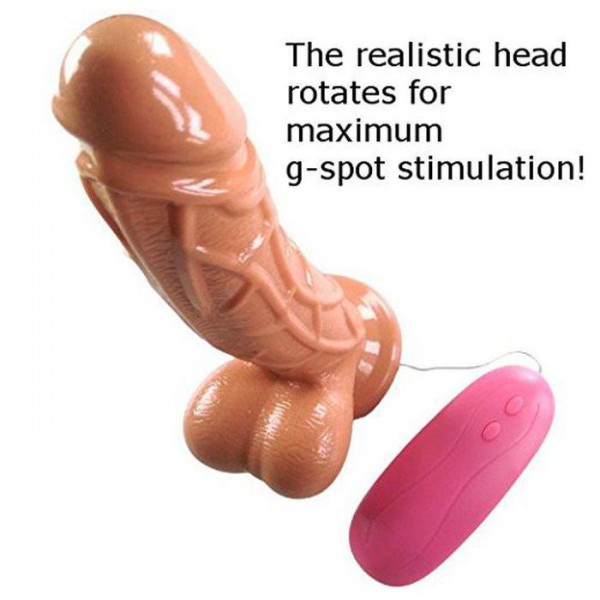 Riley's Rotating Vibrating Dildo