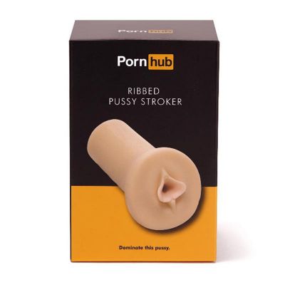 Pornhub Official Collection Ribbed Pussy Stroker Flesh