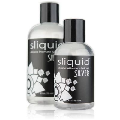 Sliquid Naturals Silver Silicone Lubricant 125ml