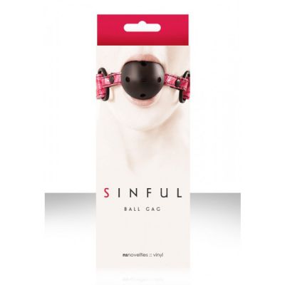 Sinful Ball Gag Pink