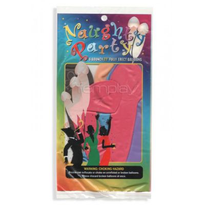 Naughty Penis Shaped Party Balloons