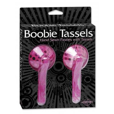 Boobie Tassels Hand Sewn Pasties Pink