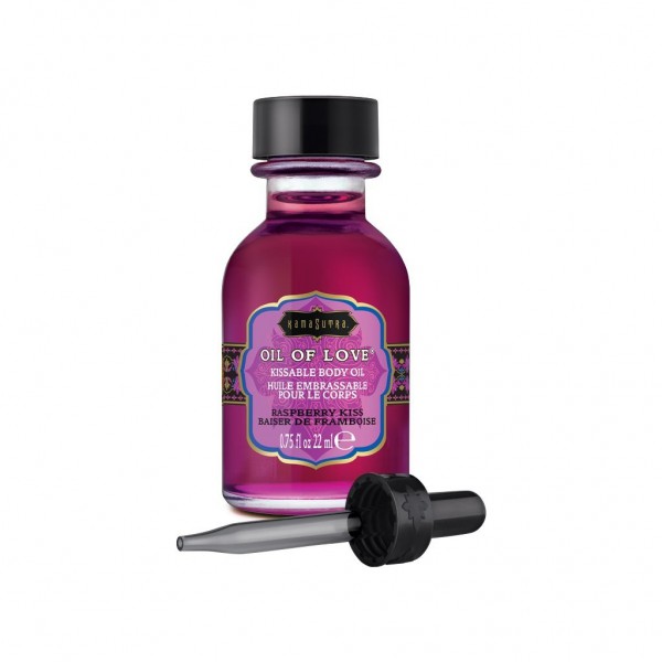 Kama Sutra Oil of Love - Raspberry Kiss - 0.75 oz.