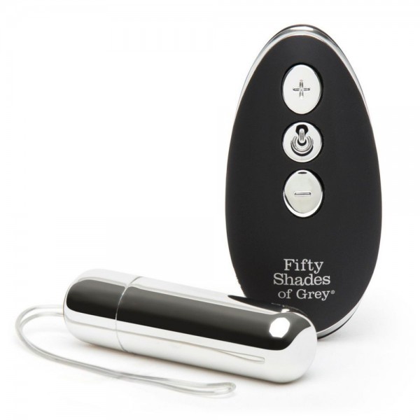 Fifty Shades of Grey Relentless Vibrations Remote Bullet Vibrator