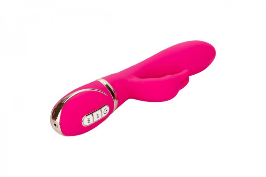 California Exotic 9" Silicone Ultra-Soft Jack Rabbit Vibrator