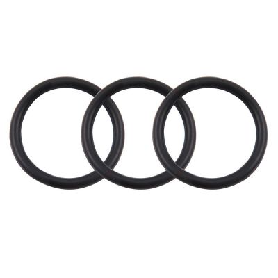 Perfect Fit Silicone Cock Rings Medium 3 Pack