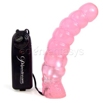 Kylie Ireland s ribbed rattler vibrator