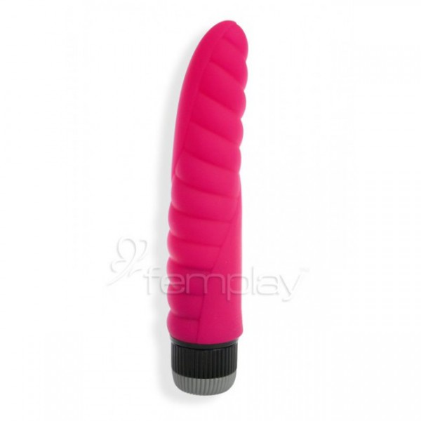 Joystick Silicone Vibe - ChrisCross (Pink)