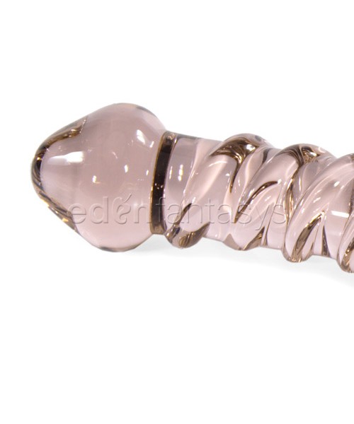 Colorful spiral G-spot wonder with dichro marble — image 4 of 4