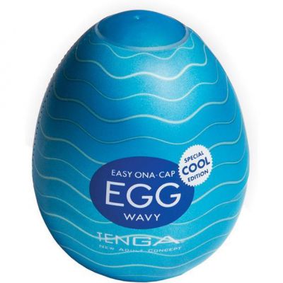 Tenga Egg Wavy Cool Edition