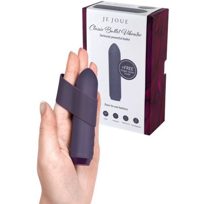 Je Joue 3 75 Bullet Vibrator with Removable Finger Sleeve