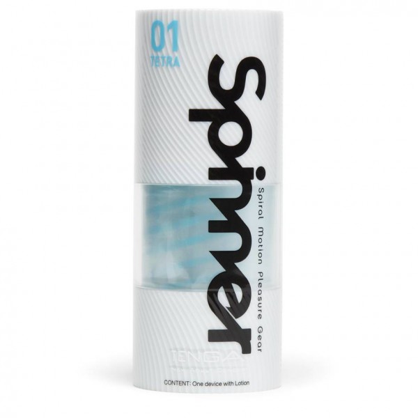 Tenga Spinner Spiral Motion 5.1" Masturbator - Tetra Texture
