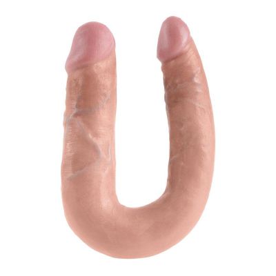 King Cock Medium Double Trouble Flesh