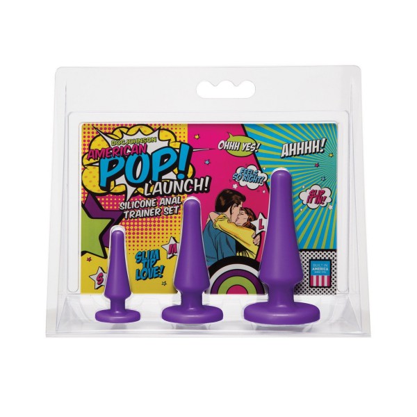 American Pop Launch Silicone Anal Trainer Set — image 9 of 9