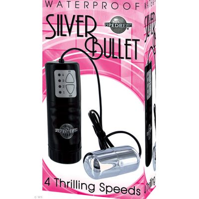 Pipedream 4 Speed Waterproof Silver Bullet