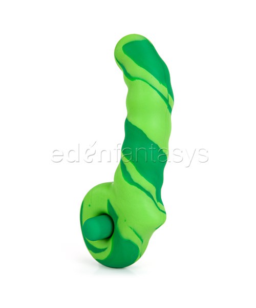 Climax silicone ribbed G-shaft