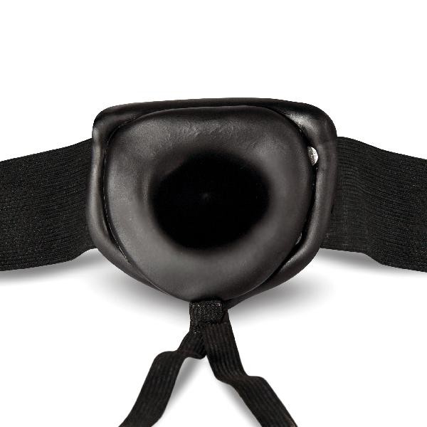 Dr Skin 7in Hollow Strap On Black — image 5 of 5