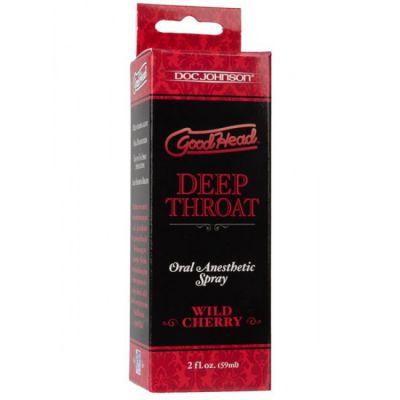Good Head Deep Throat Spray Wild Cherry