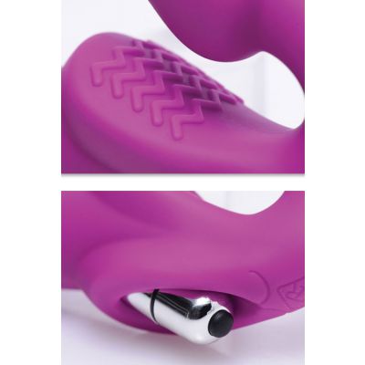 Strap U Evoke Vibrating 9 5 Strapless Silicone Strap On Dildo
