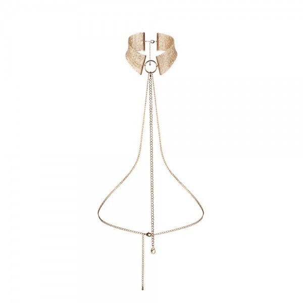 Bijoux Indiscrets Desir Metallic Gold Collar