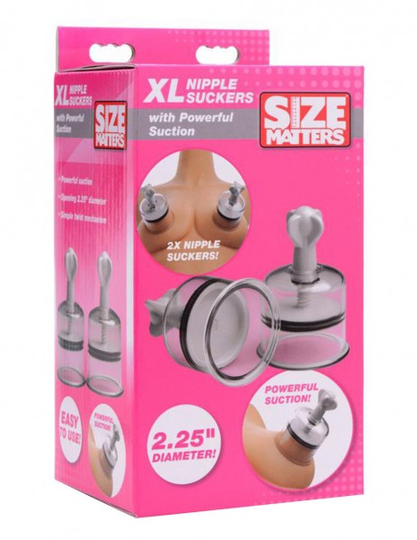 Size Matters XL Nipple Suckers