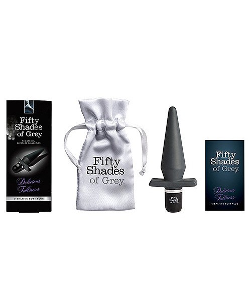 Fifty Shades of Grey Delicious Fullness Vibrating Butt Plug