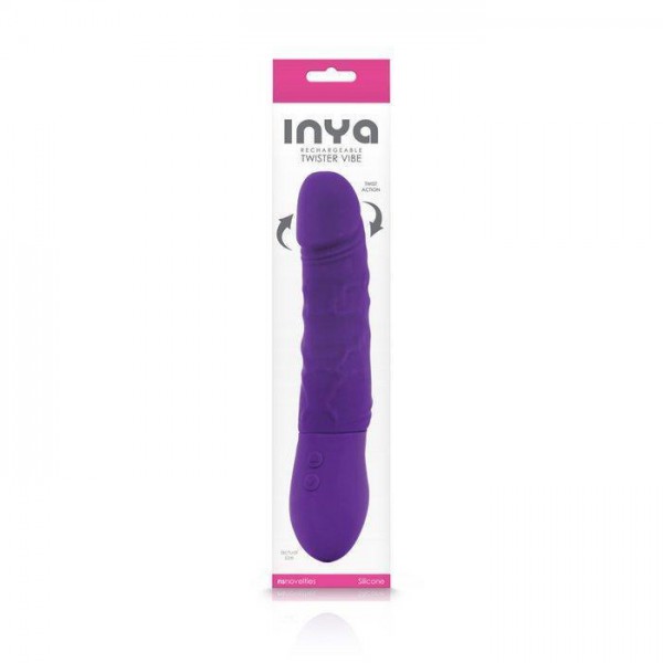 INYA Rechargeable Twister Vibe - Rotating Dildo