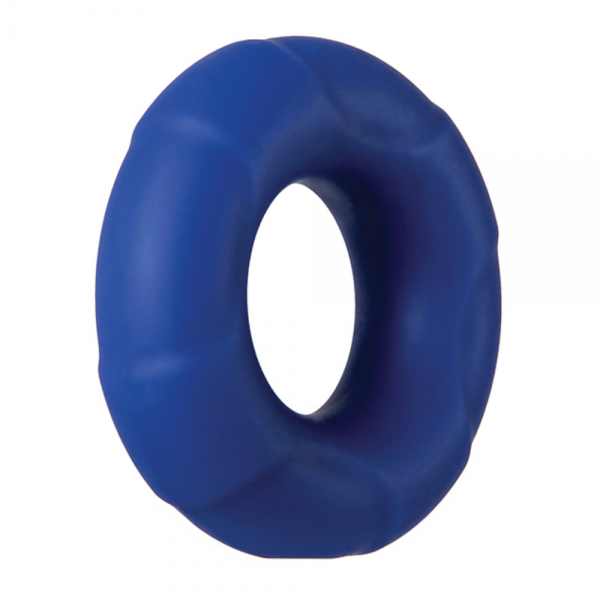 Adam & Eve Big Man Silicone Cock Ring - Blue