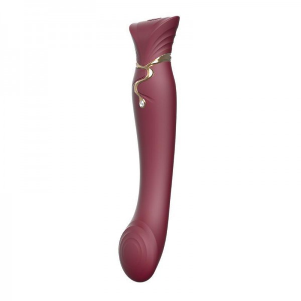 QUEEN SET By Zalo G-spot PulseWave Vibrator with Suction Sleeve