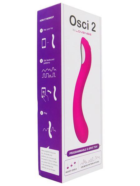 Lovense Osci 2 Rechargeable App Controlled G-Spot Vibrator