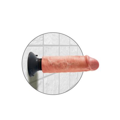 Pipedream 6 Realistic Vibrating Cock with Removable Suction Cup Base