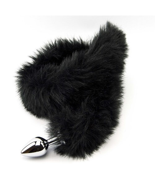 Furry Fantasy Black Panther Tail Butt Plug — image 5 of 14