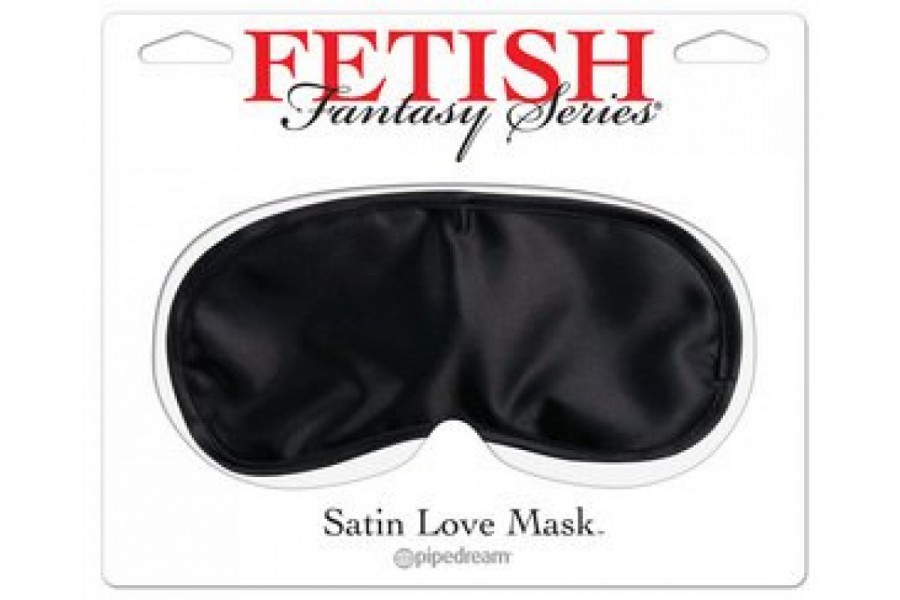 Fetish Fantasy Series Satin Love Mask Black