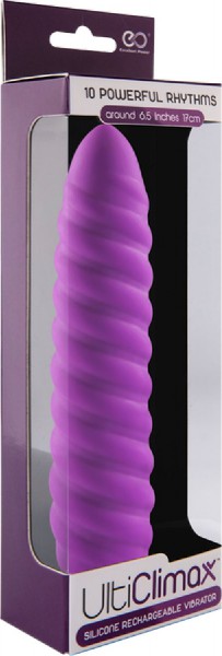Silicone Rechargeable Vibrator Swirl
