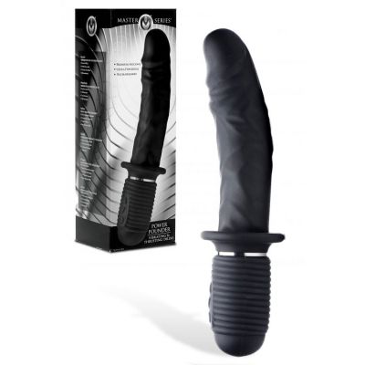 Master Series Realistic 10 75 Vibrating Silicone Thruster