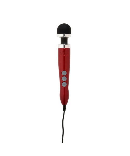 Doxy Number 3 Mains Operated Wand Massager Candy Red
