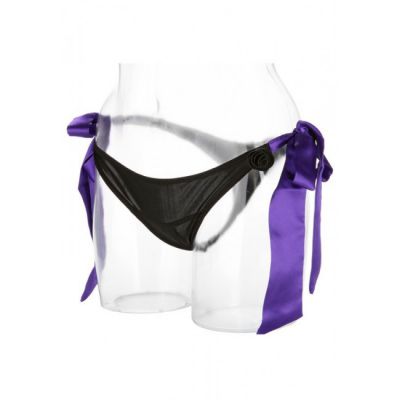 Black Rose Secret Garden Vibrating Panty