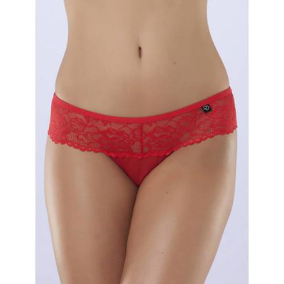 Flirty lace and mesh knickers queen size