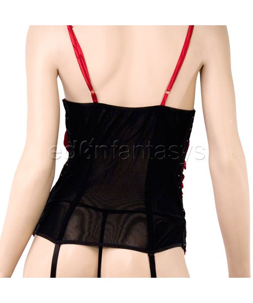 Ruched front bustier