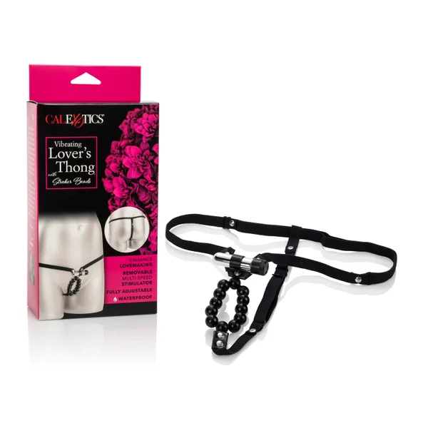Vibrating lover’s thong with stroker beads — image 22 of 24