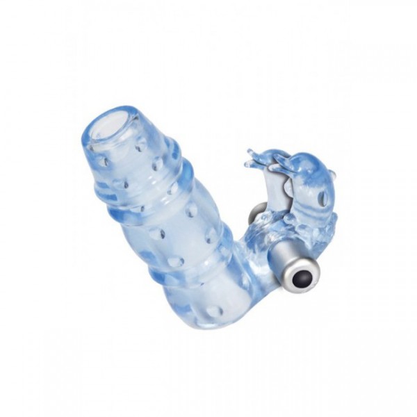 3 Way Double Dolphin Vibrating Penis Enhancer