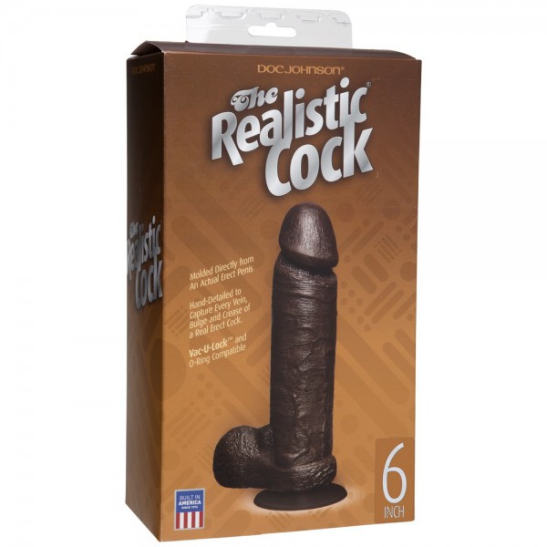 Doc Johnson 6 Inch Realistic Cock Dildo