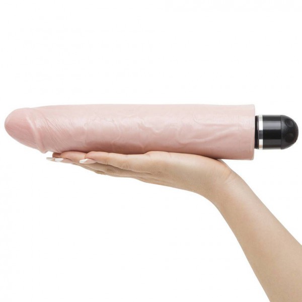 King Cock Extra Quiet Realistic Dildo Vibrator 10 Inch