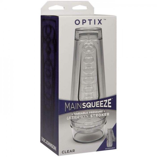 Main Squeeze Optix Clear Stroker
