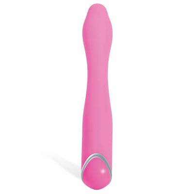 Adam and Eve Silicone 8 Rabbit Vibrator with Angled G Spot Tip