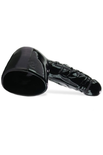 Master Series 6.5" Realistic Rubber Penis Wand Vibrator Attachment
